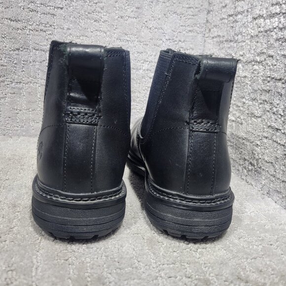 Timberland Earthkeepers Mens Size US 10 Black Pull On Chelsea Leather Boot Shoes - Picture 8 of 10